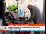 Engelli Vinçle Kaldırdı