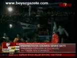 Endonezya'da Göçmen Gemisi Battı
