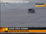 Çıldır Gölü Dondu