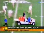 Sürücüsüz Araç Sahaya Daldı