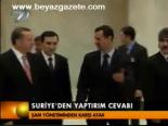 Suriye'den Yaptırım Cevabı