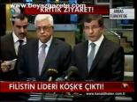 Filistin Lideri Köşk'e Çıktı !