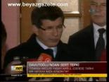 Davutoğlu'ndan Sert Tepki