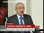 Chp'den Türköne'ye Tepki