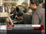 Suriye'de Bombalı Saldırı