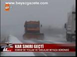 Trakya Beyaza Büründü