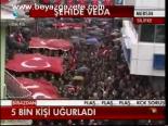 5 Bin Kişiyle Şehide Veda