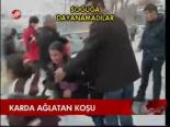 Karda Ağlatan Koşu