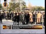 Aydın Menderes'e Veda