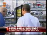 Obama Noel Alışverişinde