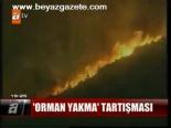Orman Yakma Tartışması