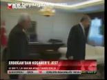 Erdoğan'dan Koşaner'e Jest