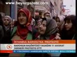 İstanbul Barosun'na Protesto