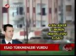 Esad Türkmenleri Vurdu