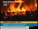 Samsun'da Korkutan Yangın