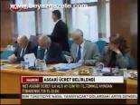 Asgari Ücret Belirlendi