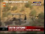 Lice'de 3 Terörist Öldürüldü