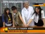Üçüzler 13 Yaşına Girdi