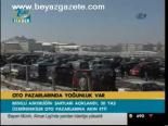 Oto Pazarlarında Yoğunluk Var