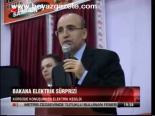 Bakan'a Elektirik Sürprizi