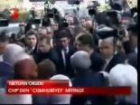 Chp'den Cumhuriyet Mitingi