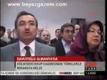 Davutoğlu Almanya'da