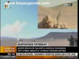 Suriye'den Tatbikat