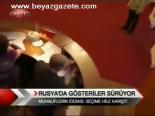 Rusya'da Gösteriler Sürüyor