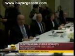 Clinton Muhaliflerle Görüştü
