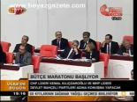 Bütçe Maratonu Başlıyor