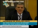 Cumhurbaşkanı Gül Vetoyla İlgili Konuştu