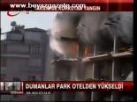 Taksim'de Korkutan Yangın