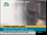 Tamsim'de Korkutan Yangın