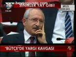 Bütçe'de Yargı Kavgası