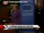 Ab'den Rumlara Destek