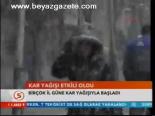 Kar Yağışı Etkili Oldu
