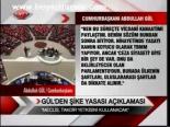 Gül'den Şike Yasası Açıklaması