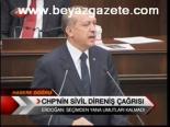 Chp'nin Sivil Direniş Çağrısı