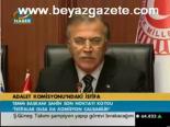 Adalet Komisyonu'ndaki İstifa