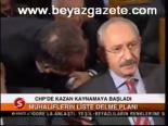 Chp'de Kazan Kaynamaya Başladı