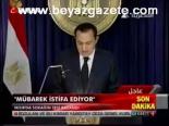 Mübarek İstifa Ediyor