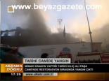 Tarihi Camii'de Yangın