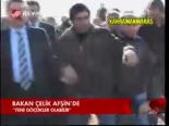 Bakan Çelik Afşin'de