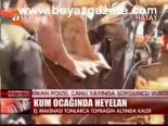 Kum Ocağında Heyelan