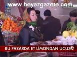 Bu Pazarda Et Limondan Ucuz!