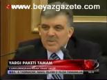 Yargı Paketi Tamam