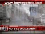 Kar Bile Engellemedi
