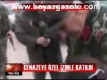 Cenazeye Özel İzinle Katıldı