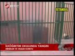 İlköğretim Okulunda Yangın