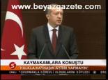 Kaymakamlara Konuştu